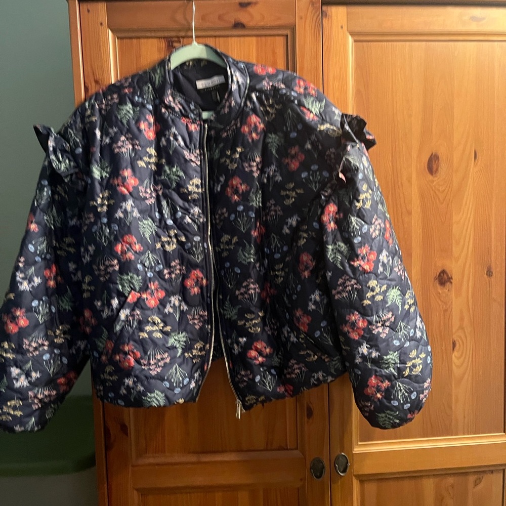 Floral Quilted Women's Jacket